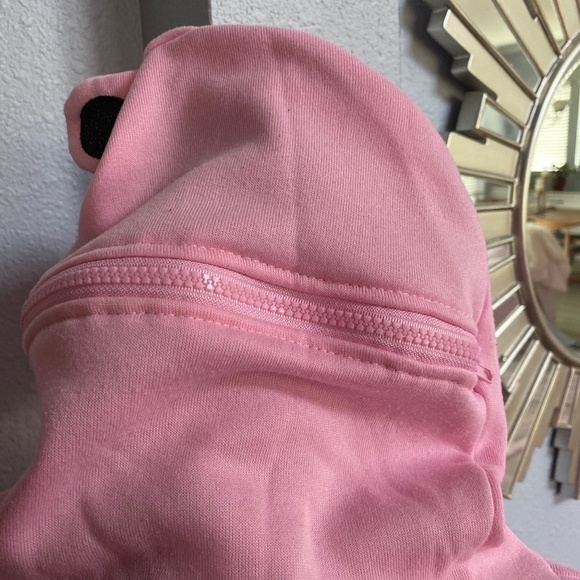 Hoodie Frog Zip it up or not Face w ears and Frog Feet - Picture 9 of 13